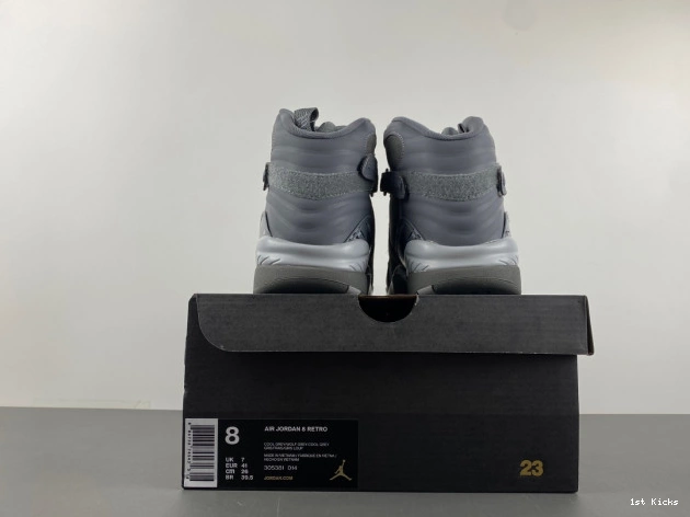 305381-014 Cool Grey 8 Retro Jordan 0529